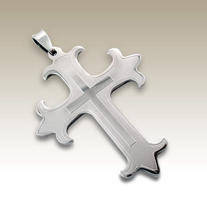 Mens Orthodox Cross Necklace