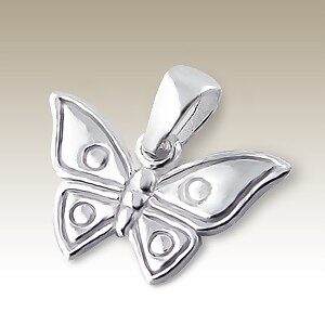 Sterling Silver "Butterfly" Pendant