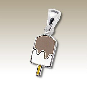 Kids Silver "Ice-cream" Pendant