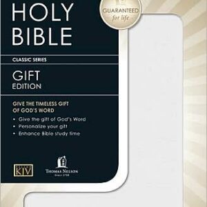 King James Gift & Award Bible - WHITE
