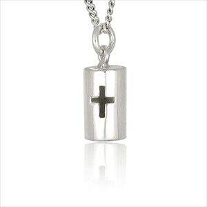 Sterling Silver Necklace - "Our Cross"