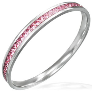 Eternity Bangle w/ Swarovski Crystal Gems