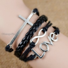 Leather Bracelet - 'Love'