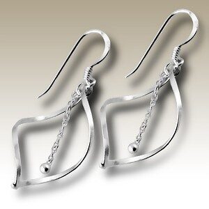 Sterling Silver Earrings "La Baisse"