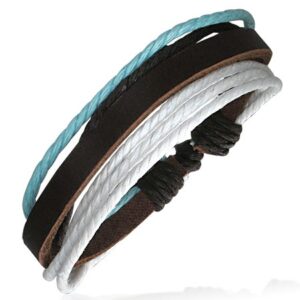 Leather Bracelet for Boys - 'Isaac'