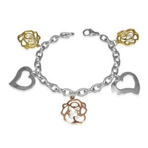 Stainless Steel Bracelet - 'Priscilla'