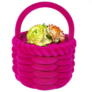Floral Bag Ring Box