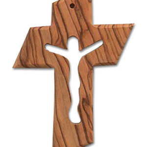 Olive Wood Cross - "His Beauty"