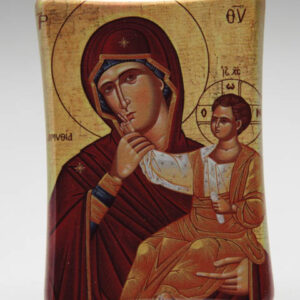 Desk Icon - Virgin Mary and Christ