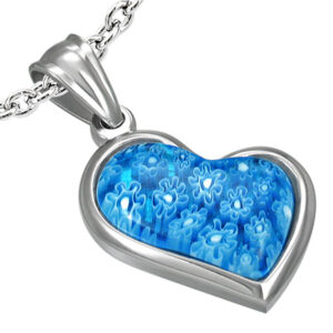 Stainless Steel Heart Pendant - 'Atonement'