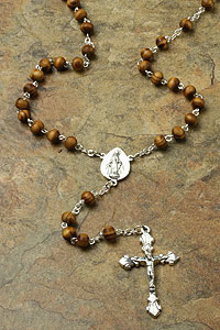 Olive Wood Rosary (Small)