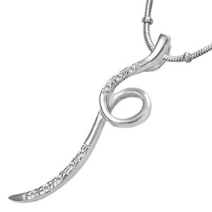 Sterling Silver Cross Necklace - "Joy"