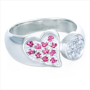 Sterling Silver "Agape" Ring