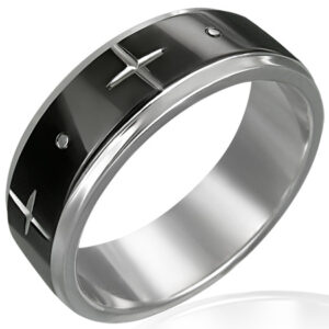 Elegant Cross Ring